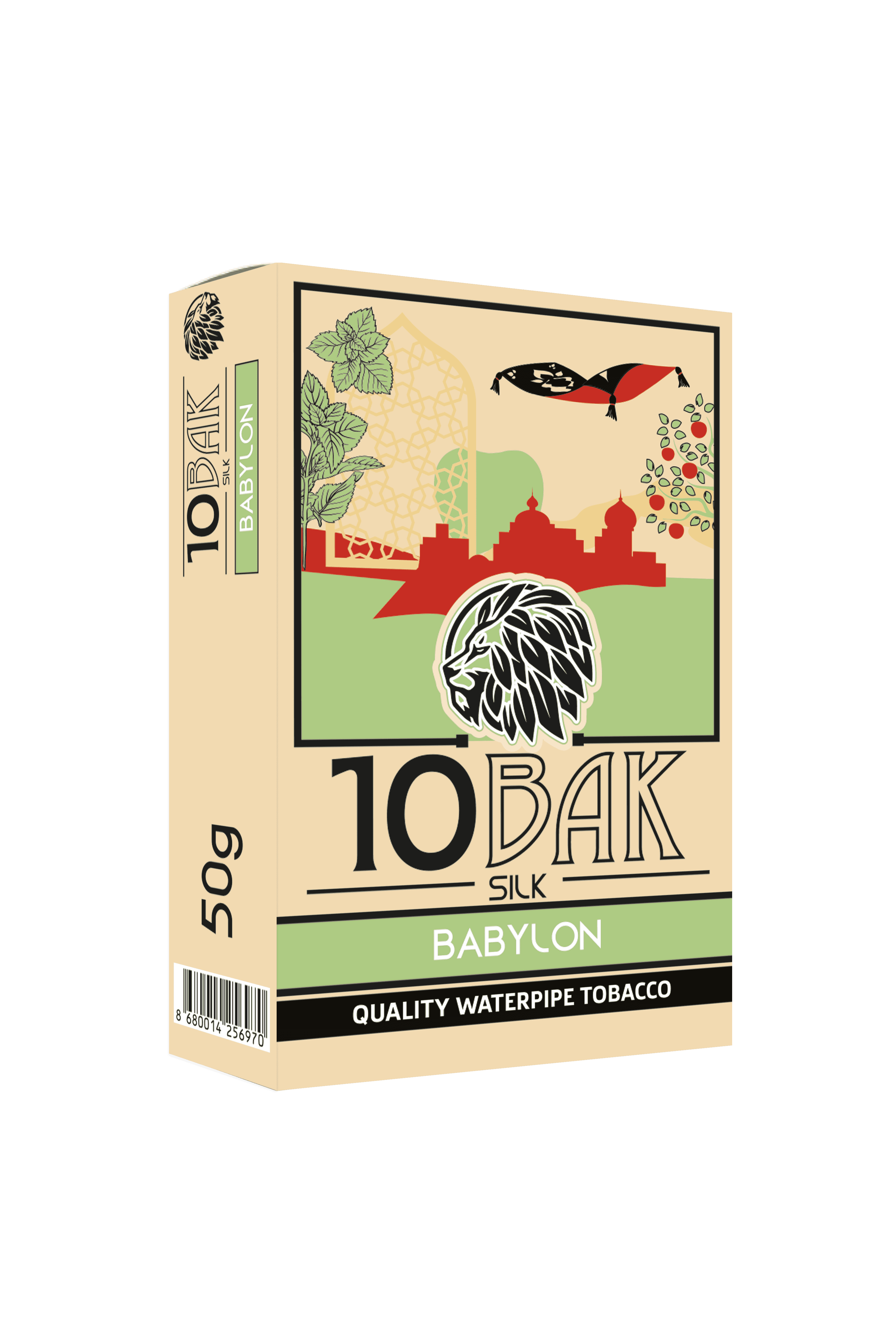 10BAK Silk Babylon Shisha